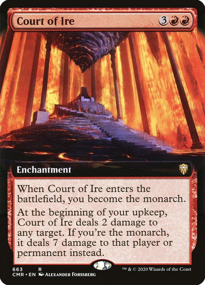 Court of Ire (Extended Art) [Commander Legends] - Rocket TCG