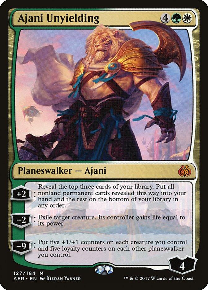 Ajani Unyielding [Aether Revolt] - Rocket TCG