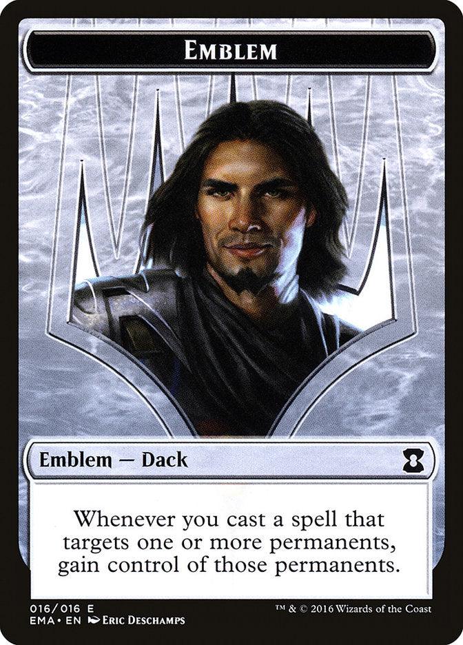 Dack Fayden Emblem [Eternal Masters Tokens] - Rocket TCG