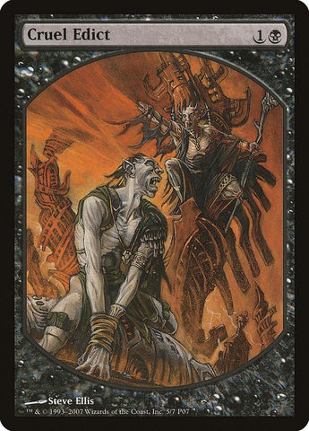 Cruel Edict [Magic Player Rewards 2007] - Rocket TCG