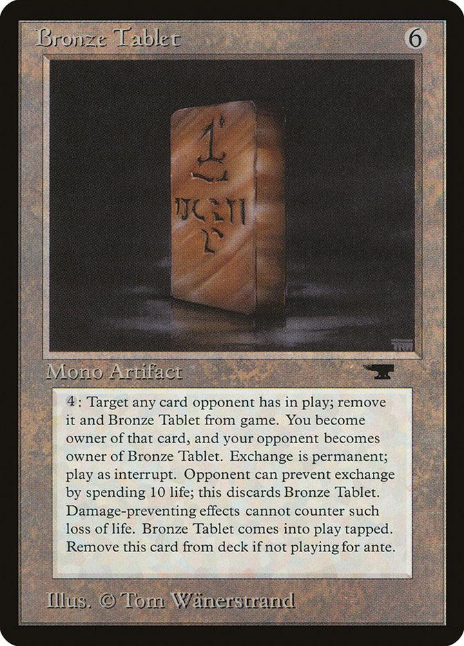 Bronze Tablet [Antiquities] - Rocket TCG