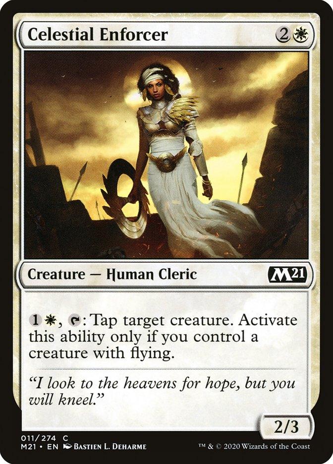 Celestial Enforcer [Core Set 2021] - Rocket TCG