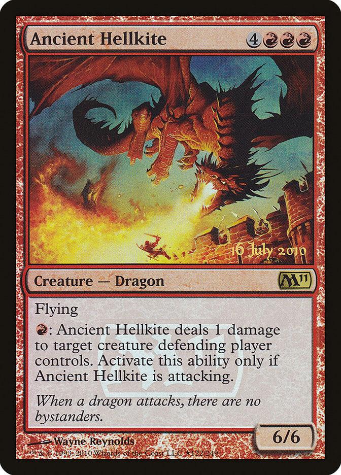 Ancient Hellkite [Magic 2011 Prerelease Promos] - Rocket TCG