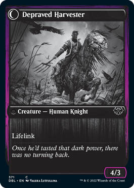 Desperate Farmer // Depraved Harvester [Innistrad: Double Feature] - Rocket TCG