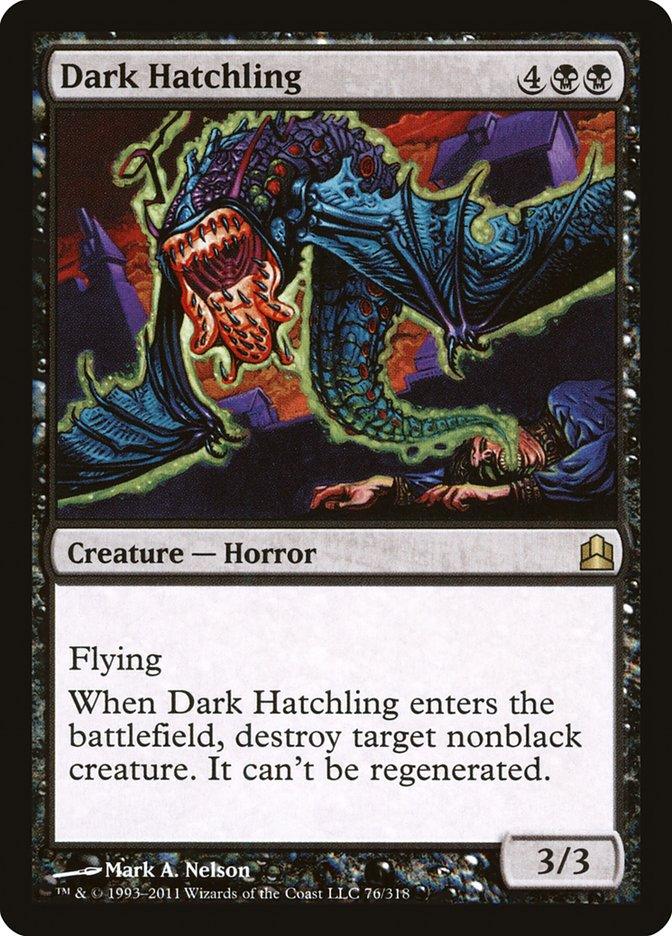 Dark Hatchling [Commander 2011] - Rocket TCG