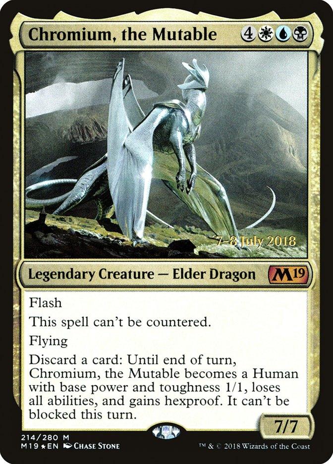Chromium, the Mutable [Core Set 2019 Prerelease Promos] - Rocket TCG