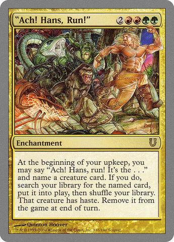 "Ach! Hans, Run!" [Unhinged] - Rocket TCG