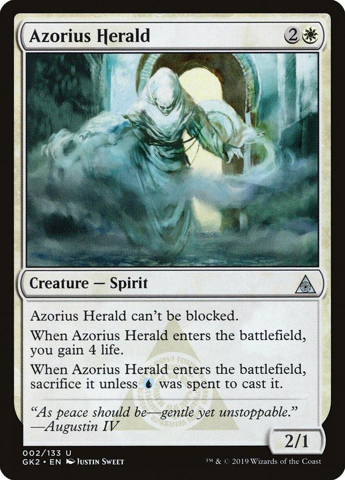 Azorius Herald [Ravnica Allegiance Guild Kit] - Rocket TCG