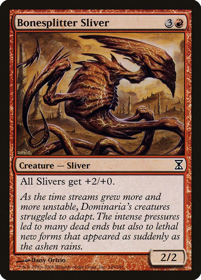 Bonesplitter Sliver [Time Spiral] - Rocket TCG