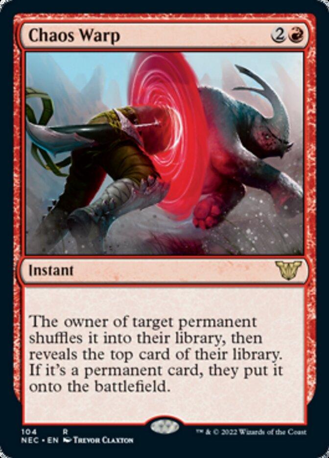 Chaos Warp [Kamigawa: Neon Dynasty Commander] - Rocket TCG