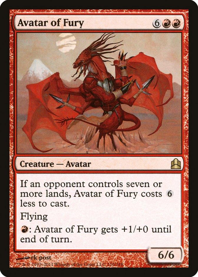 Avatar of Fury [Commander 2011] - Rocket TCG