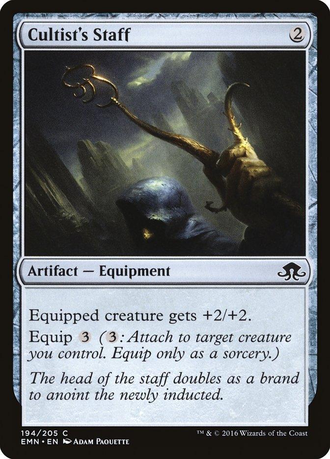 Cultist's Staff [Eldritch Moon] - Rocket TCG