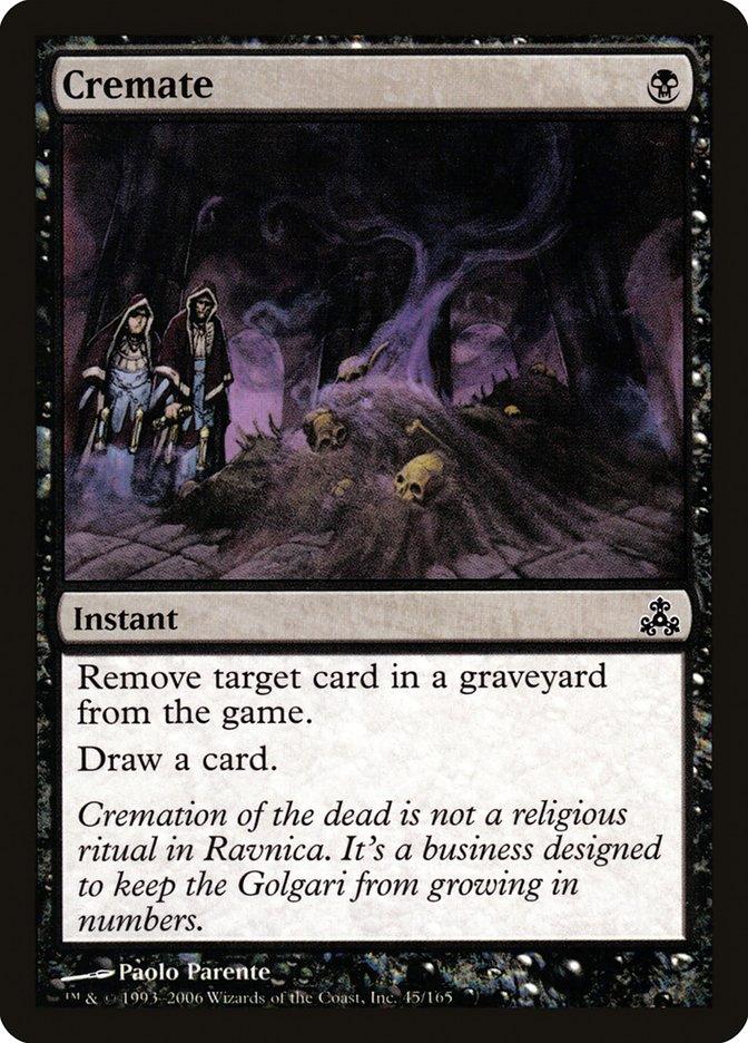 Cremate [Guildpact] - Rocket TCG