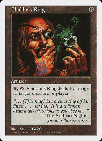 Aladdin's Ring [Fifth Edition] - Rocket TCG
