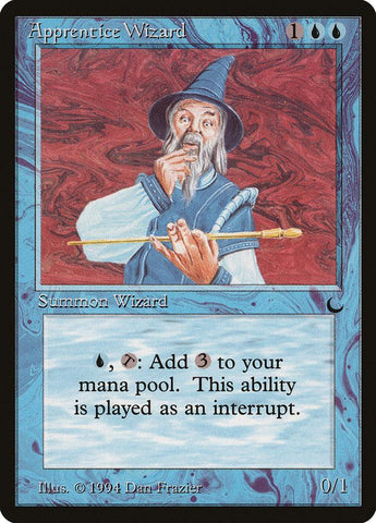Apprentice Wizard [The Dark] - Rocket TCG