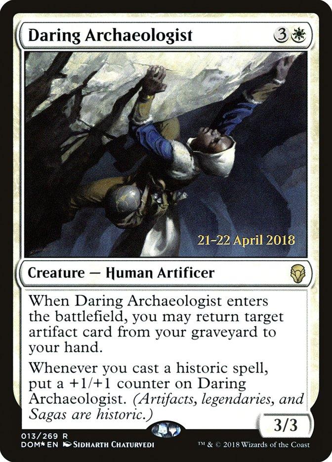 Daring Archaeologist [Dominaria Prerelease Promos] - Rocket TCG