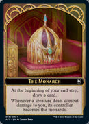 Dragon Spirit // The Monarch Double-sided Token [Dungeons & Dragons: Adventures in the Forgotten Realms Commander Tokens] - Rocket TCG