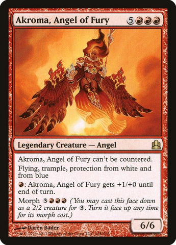 Akroma, Angel of Fury [Commander 2011] - Rocket TCG