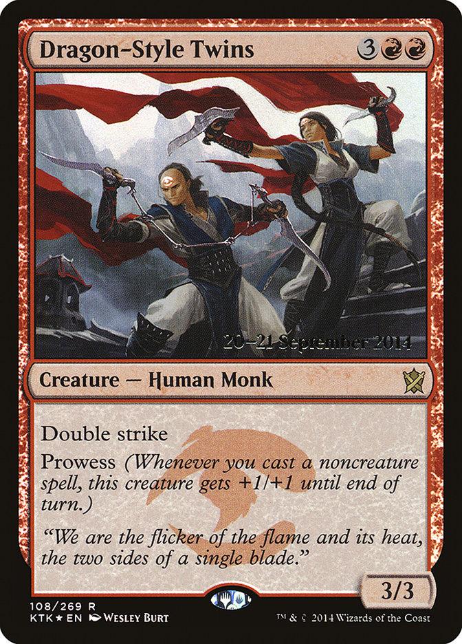 Dragon-Style Twins [Khans of Tarkir Prerelease Promos] - Rocket TCG