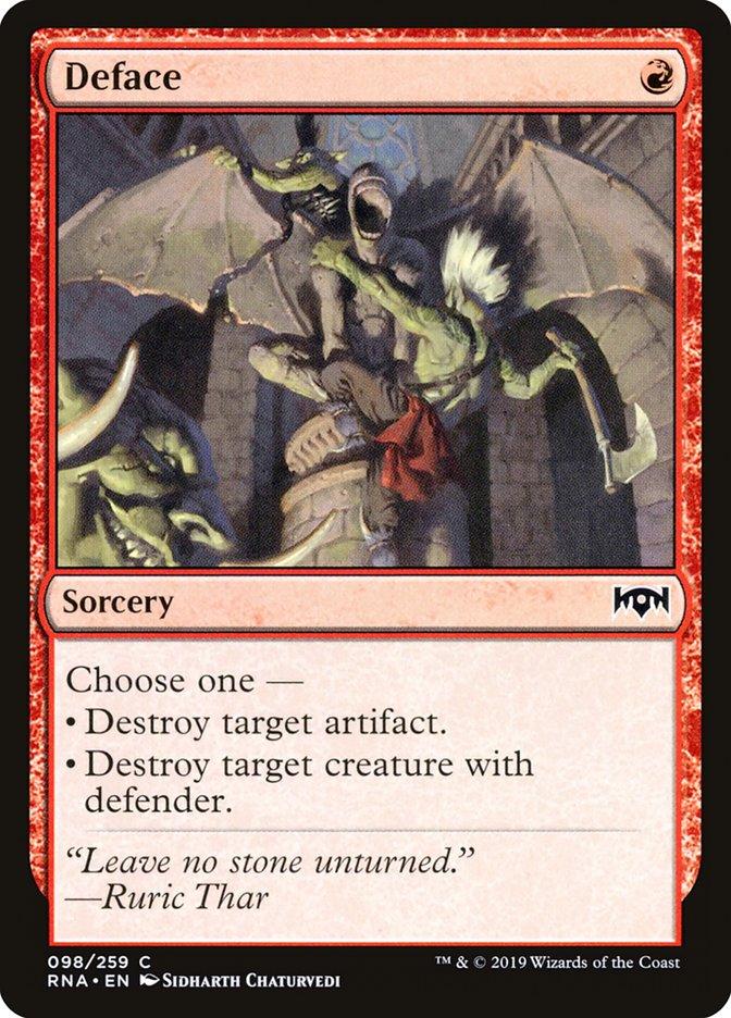 Deface [Ravnica Allegiance] - Rocket TCG
