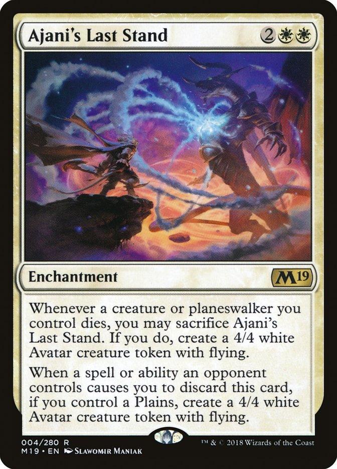 Ajani's Last Stand [Core Set 2019] - Rocket TCG