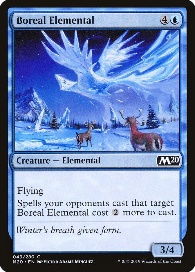 Boreal Elemental [Core Set 2020] - Rocket TCG