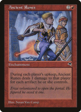 Ancient Runes [Tempest] - Rocket TCG