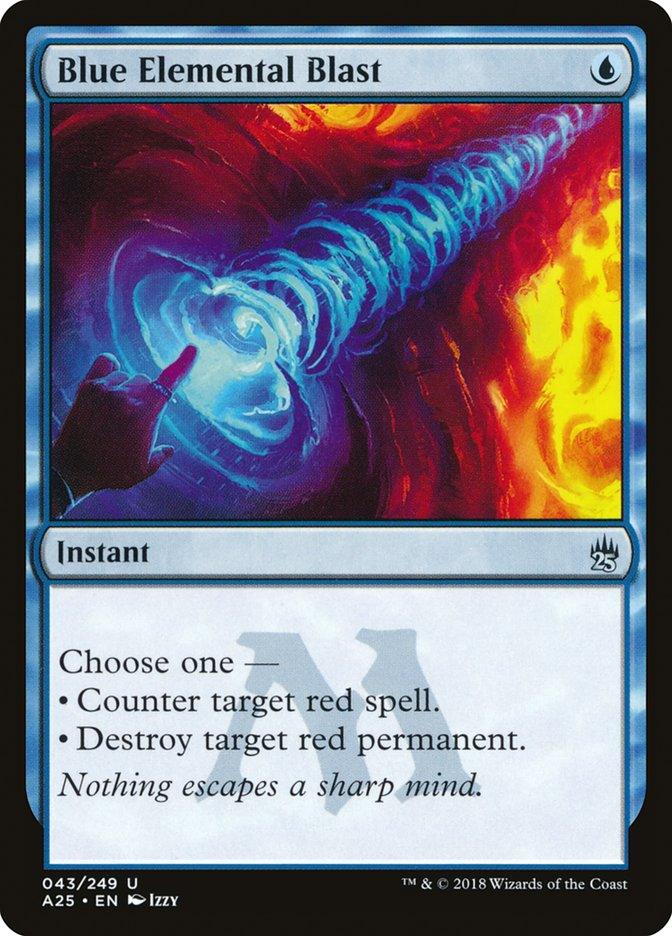 Blue Elemental Blast [Masters 25] - Rocket TCG