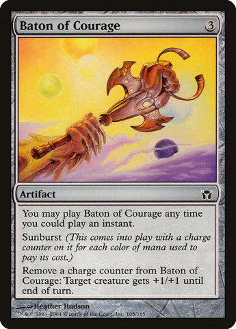 Baton of Courage [Fifth Dawn] - Rocket TCG
