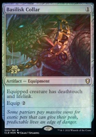 Basilisk Collar [Commander Legends: Battle for Baldur's Gate Prerelease Promos] - Rocket TCG