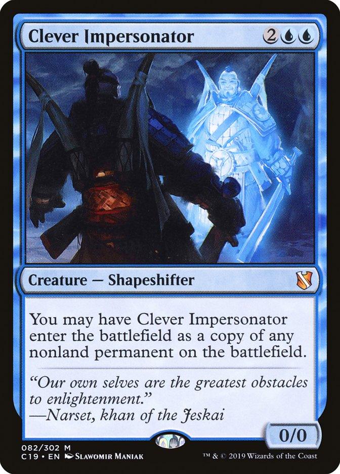 Clever Impersonator [Commander 2019] - Rocket TCG