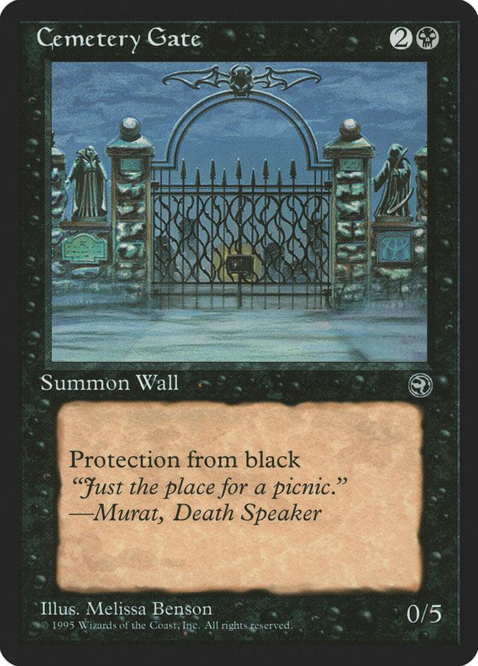 Cemetery Gate (Murat Flavor Text) [Homelands] - Rocket TCG