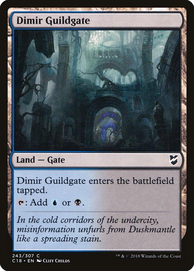 Dimir Guildgate [Commander 2018] - Rocket TCG