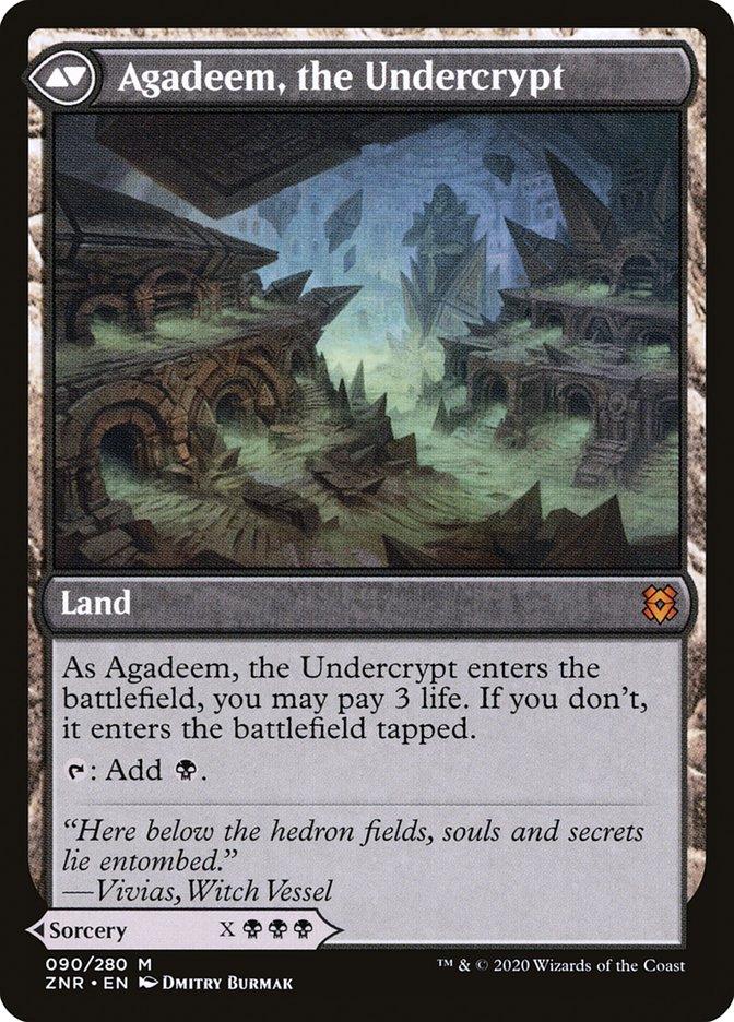 Agadeem's Awakening // Agadeem, the Undercrypt [Zendikar Rising] - Rocket TCG
