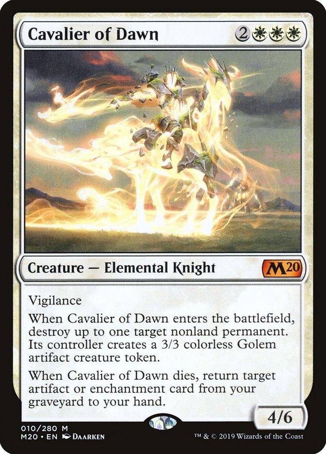 Cavalier of Dawn [Core Set 2020] - Rocket TCG