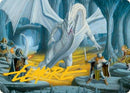 Cave of the Frost Dragon Art Card (Gold-Stamped Signature) [Dungeons & Dragons: Adventures in the Forgotten Realms Art Series] - Rocket TCG