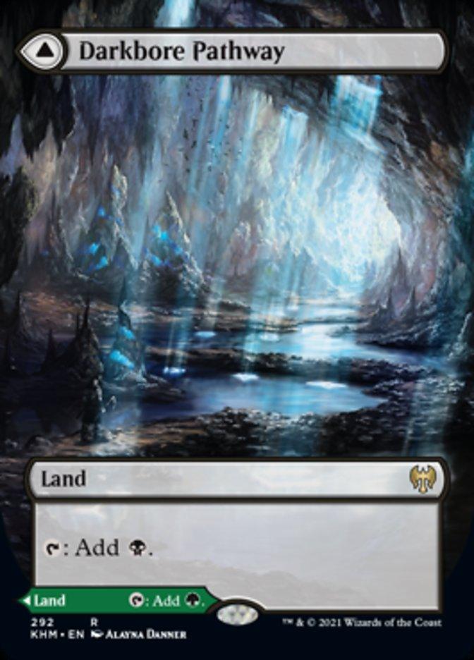 Darkbore Pathway // Slitherbore Pathway (Borderless Alternate Art) [Kaldheim] - Rocket TCG