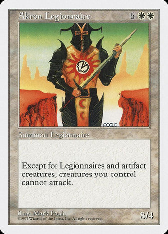 Akron Legionnaire [Fifth Edition] - Rocket TCG
