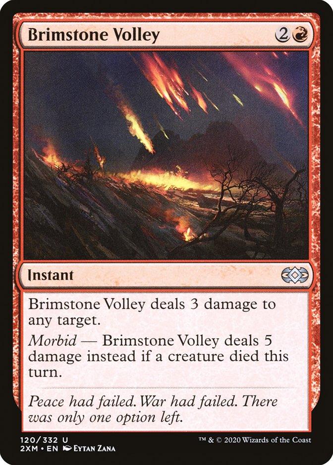 Brimstone Volley [Double Masters] - Rocket TCG