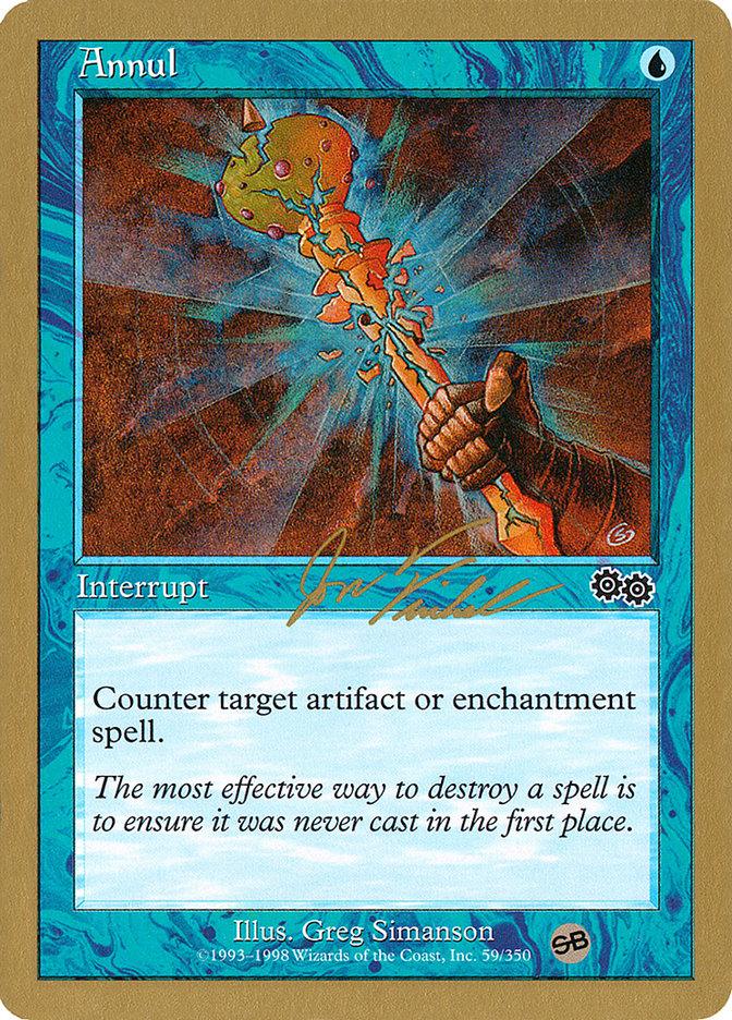 Annul (Jon Finkel) (SB) [World Championship Decks 2000] - Rocket TCG