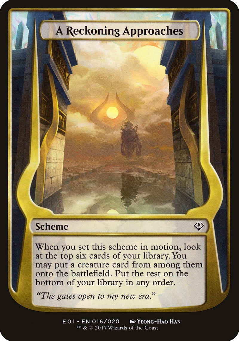 A Reckoning Approaches (Schemes) [Archenemy: Nicol Bolas Schemes] - Rocket TCG