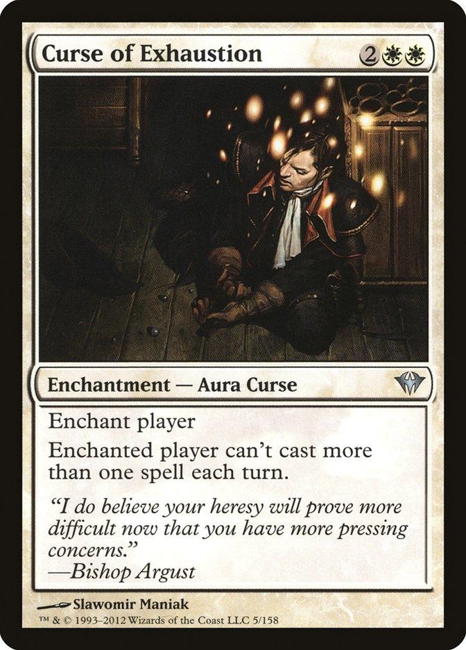 Curse of Exhaustion [Dark Ascension] - Rocket TCG