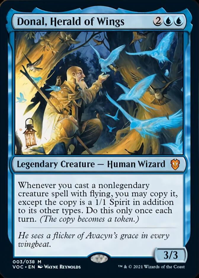 Donal, Herald of Wings [Innistrad: Crimson Vow Commander] - Rocket TCG