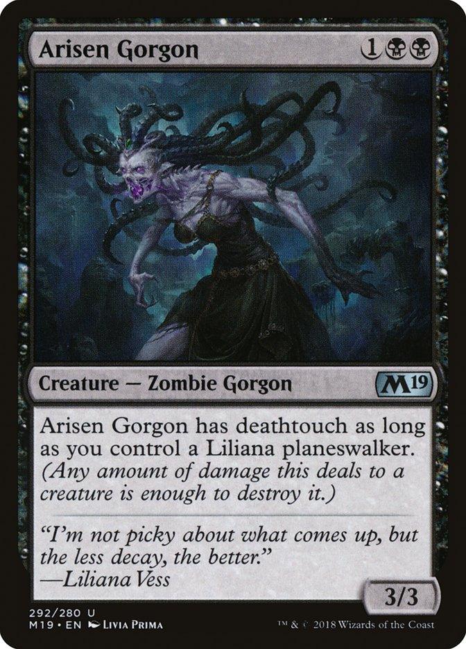 Arisen Gorgon [Core Set 2019] - Rocket TCG