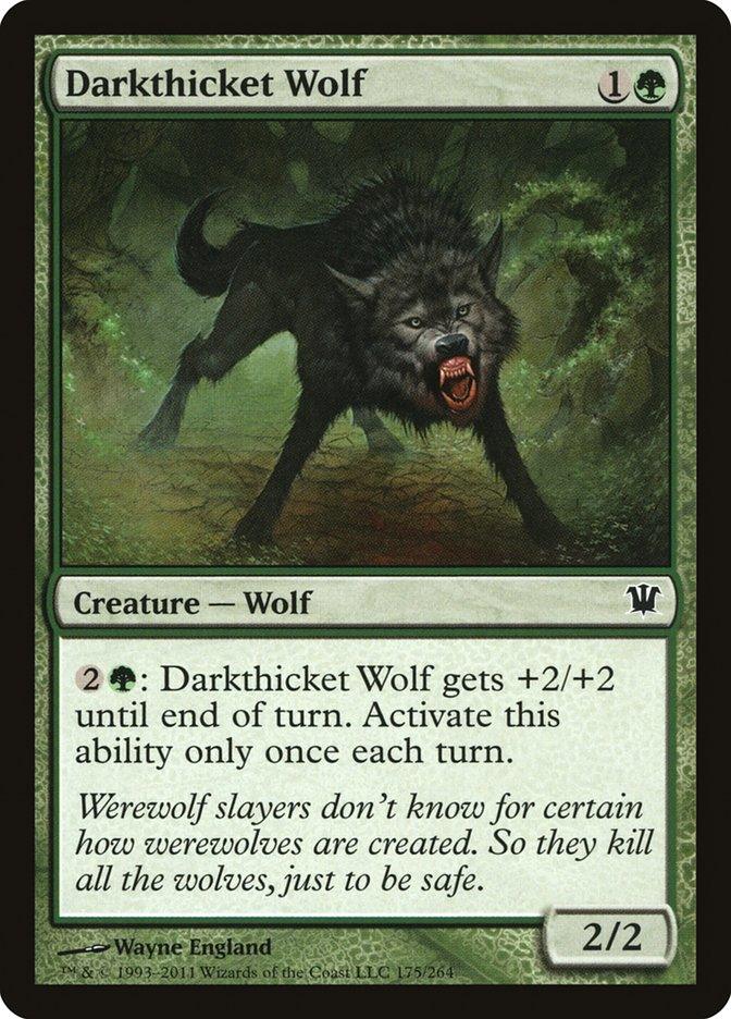 Darkthicket Wolf [Innistrad] - Rocket TCG