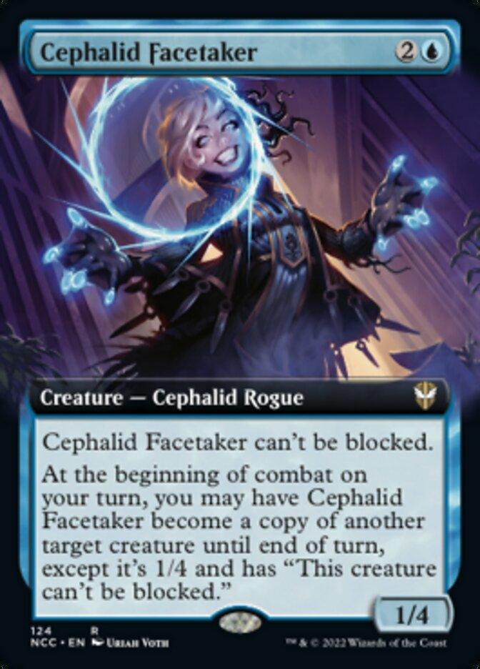 Cephalid Facetaker (Extended Art) [Streets of New Capenna Commander] - Rocket TCG