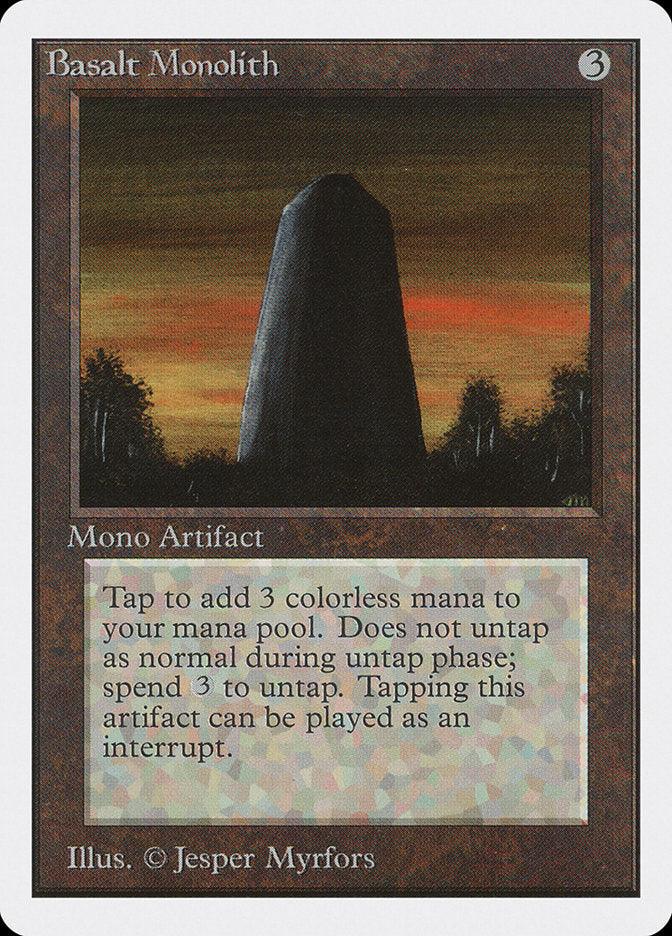 Basalt Monolith [Unlimited Edition] - Rocket TCG