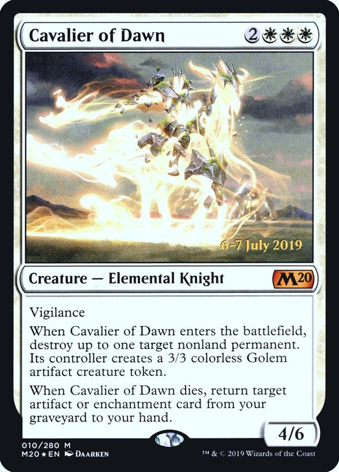Cavalier of Dawn [Core Set 2020 Prerelease Promos] - Rocket TCG