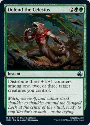 Defend the Celestus [Innistrad: Midnight Hunt] - Rocket TCG
