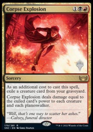 Corpse Explosion (Promo Pack) [Streets of New Capenna Promos] - Rocket TCG